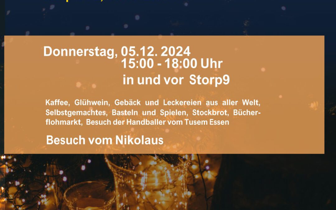 Nikolausmarkt am 5.12.2024 von 15:00 bis 18:00 Uhr